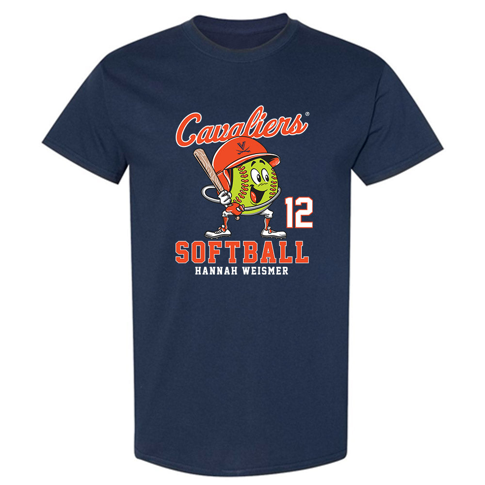 Virginia - NCAA Softball : Hannah Weismer - Fashion Shersey T-Shirt-0