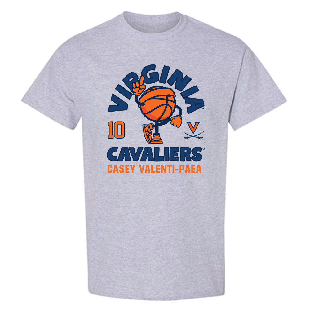 Virginia - NCAA Women's Basketball : Casey Valenti-Paea - Fashion Shersey T-Shirt