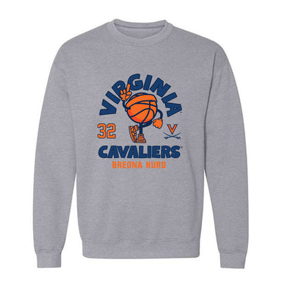 Virginia - NCAA Women's Basketball : Breona Hurd - Fashion Shersey Crewneck Sweatshirt