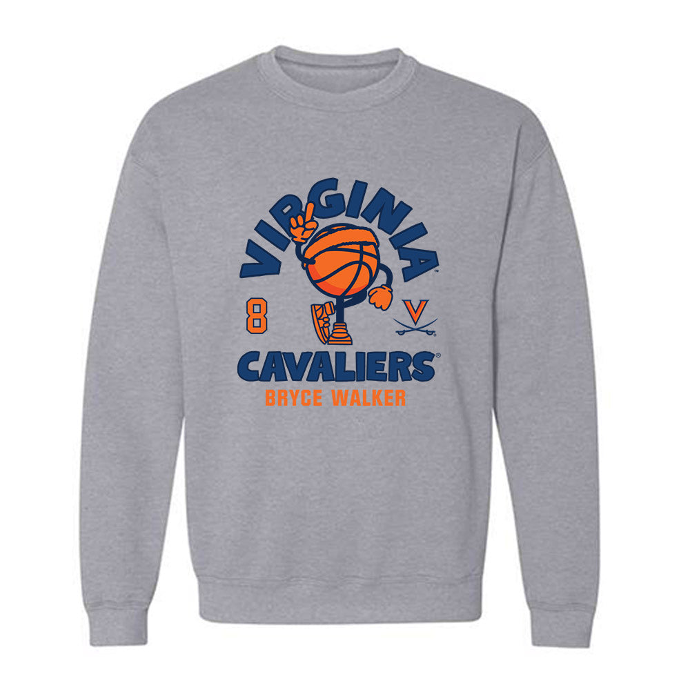 Virginia - NCAA Men's Basketball : Bryce Walker - Fashion Shersey Crewneck Sweatshirt