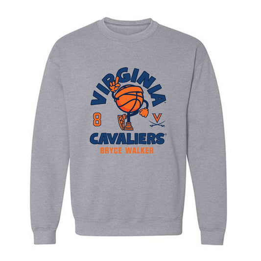 Virginia - NCAA Men's Basketball : Bryce Walker - Fashion Shersey Crewneck Sweatshirt