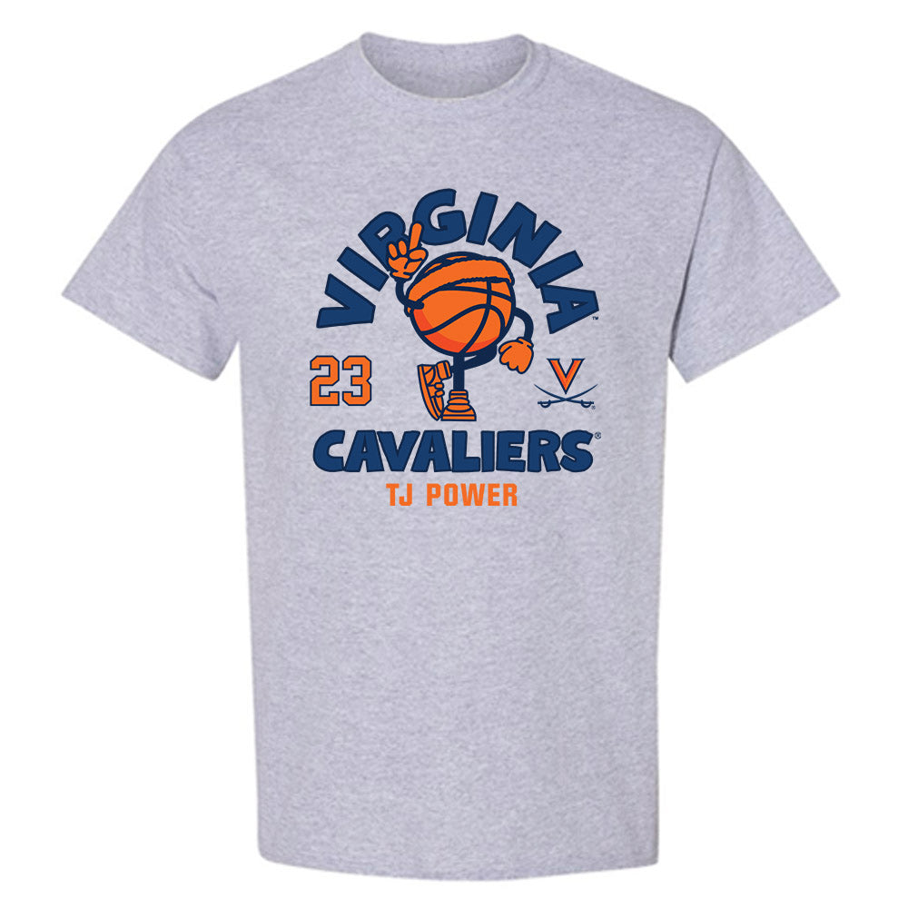 Virginia - NCAA Men's Basketball : TJ Power - Fashion Shersey T-Shirt