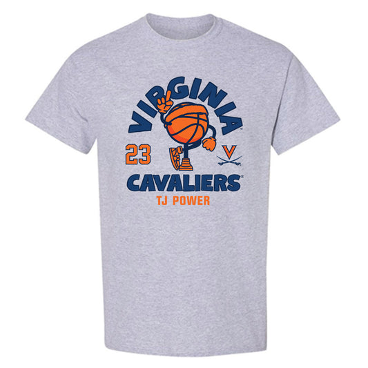 Virginia - NCAA Men's Basketball : TJ Power - Fashion Shersey T-Shirt