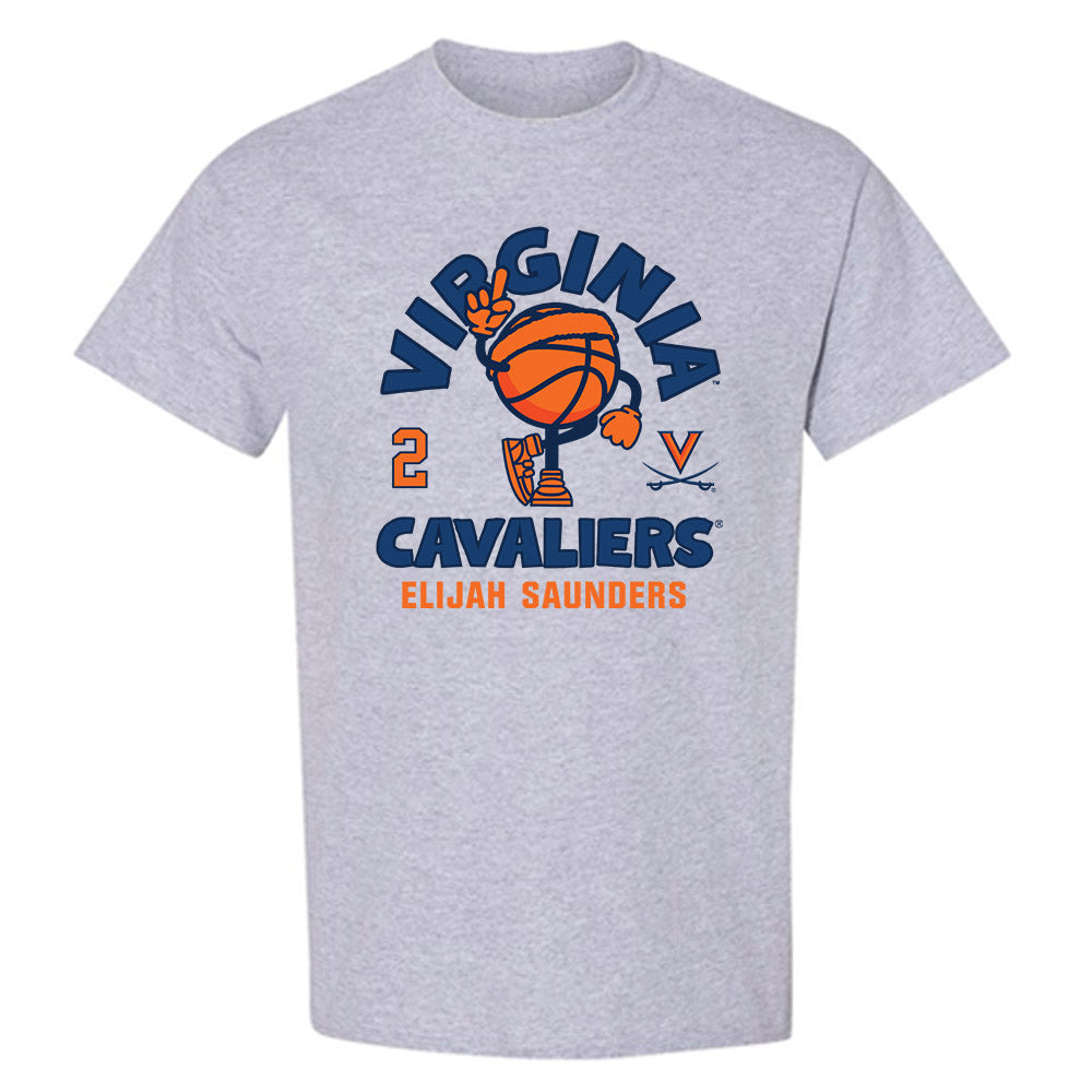 Virginia - NCAA Men's Basketball : Elijah Saunders - Fashion Shersey T-Shirt