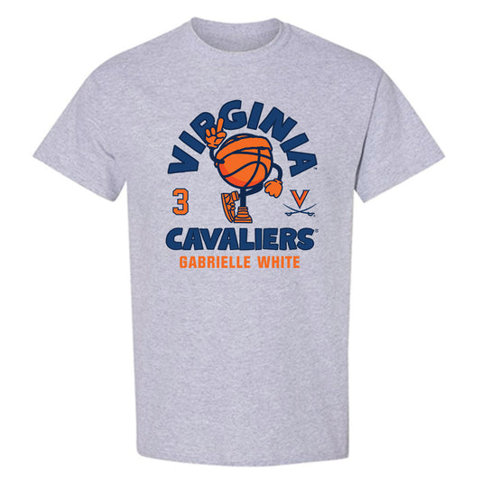 Virginia - NCAA Women's Basketball : Gabrielle White - Fashion Shersey T-Shirt-0