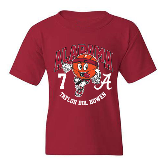 Alabama - NCAA Men's Basketball : Taylor Bol Bowen - Fashion Shersey Youth T-Shirt-0