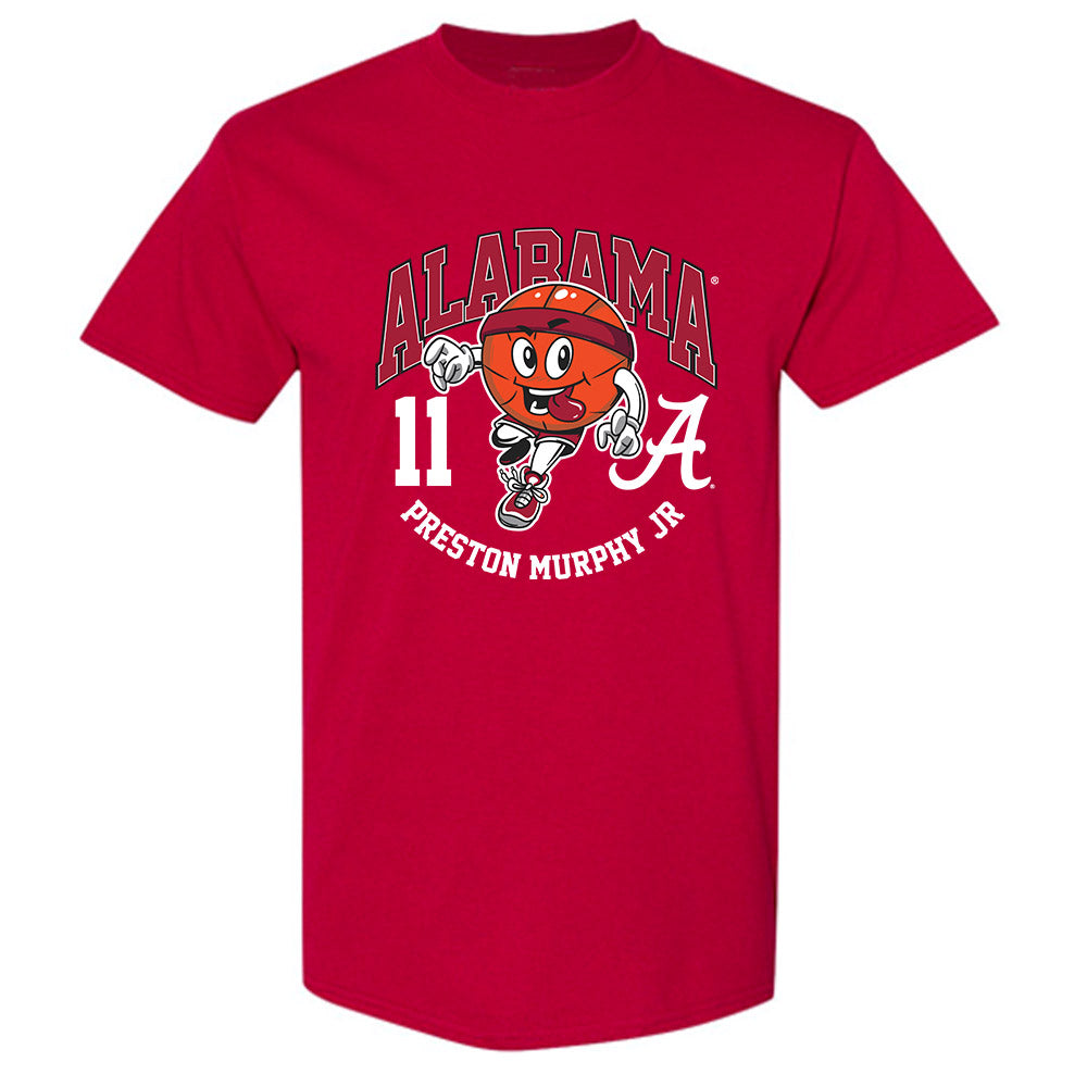 Alabama - NCAA Men's Basketball : Preston Murphy Jr - Fashion Shersey T-Shirt-0