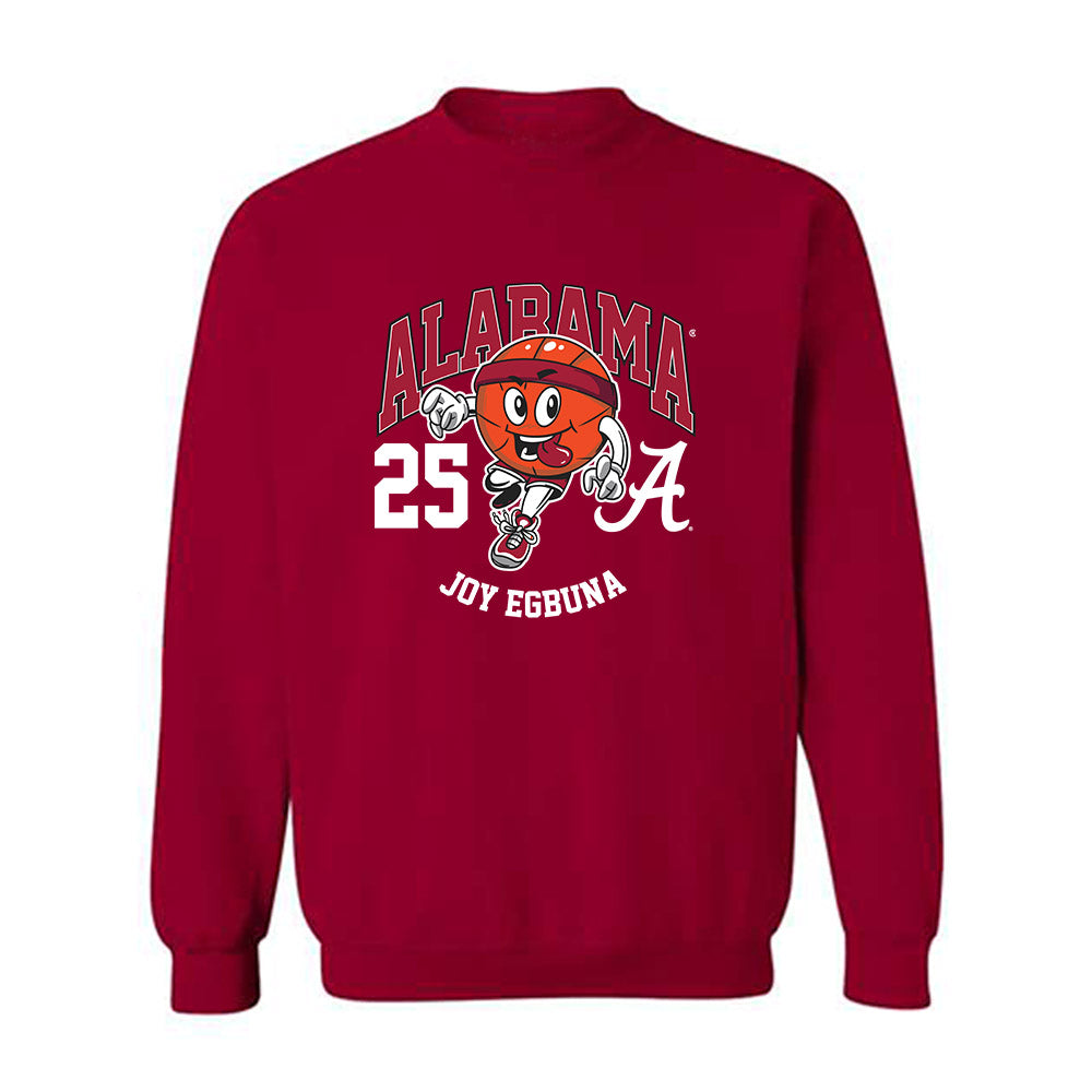 Alabama - NCAA Women's Basketball : Joy Egbuna - Fashion Shersey Crewneck Sweatshirt-0