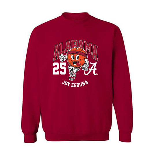 Alabama - NCAA Women's Basketball : Joy Egbuna - Fashion Shersey Crewneck Sweatshirt-0