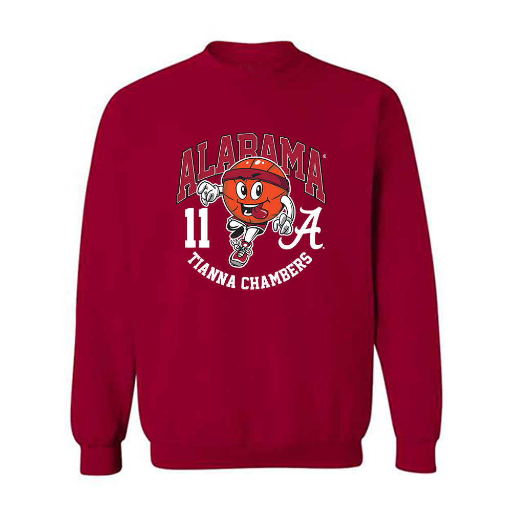 Alabama - NCAA Women's Basketball : Tianna Chambers - Fashion Shersey Crewneck Sweatshirt-0