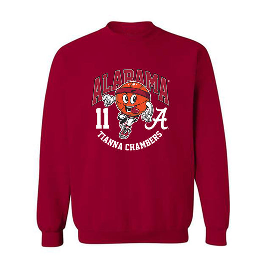 Alabama - NCAA Women's Basketball : Tianna Chambers - Fashion Shersey Crewneck Sweatshirt-0