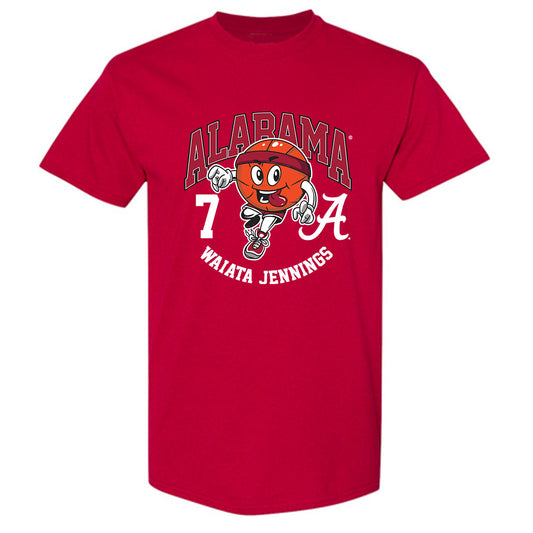Alabama - NCAA Women's Basketball : Waiata Jennings - Fashion Shersey T-Shirt-0