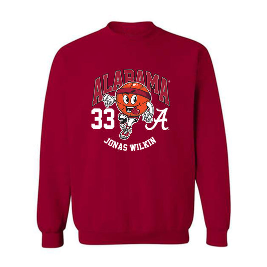 Alabama - NCAA Men's Basketball : Jonas Wilkin - Fashion Shersey Crewneck Sweatshirt-0