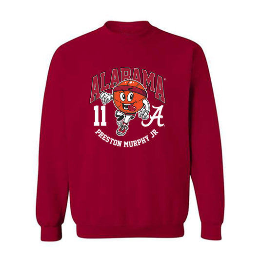 Alabama - NCAA Men's Basketball : Preston Murphy Jr - Fashion Shersey Crewneck Sweatshirt-0