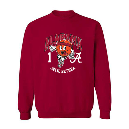 Alabama - NCAA Men's Basketball : Jalil Bethea - Fashion Shersey Crewneck Sweatshirt-0