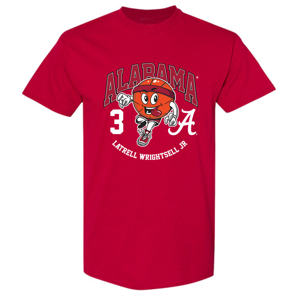 Alabama - NCAA Men's Basketball : Latrell Wrightsell Jr - Fashion Shersey T-Shirt-0