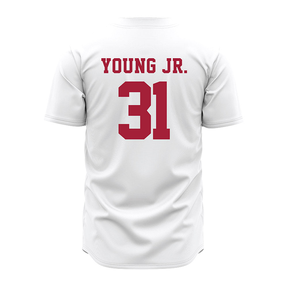 Alabama - NCAA Baseball : Jon Young Jr. - White Jersey-2