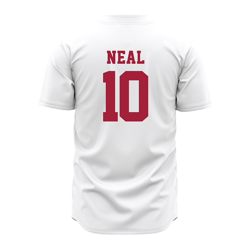 Alabama - NCAA Baseball : Brady Neal - White Jersey-2