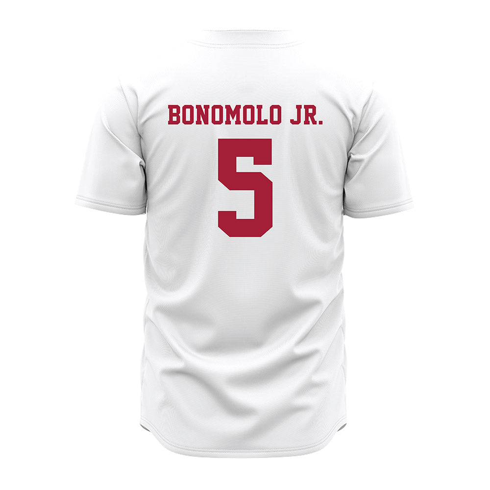 Alabama - NCAA Baseball : Richie Bonomolo Jr. - White Jersey-3