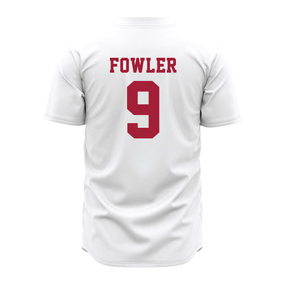 Alabama - NCAA Baseball : Bryce Fowler - White Jersey-2