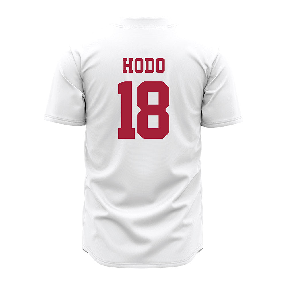 Alabama - NCAA Baseball : Will Hodo - White Jersey-2
