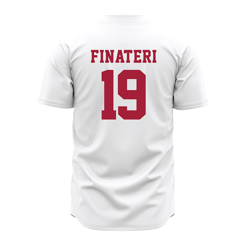 Alabama - NCAA Baseball : Aeden Finateri - White Jersey-3