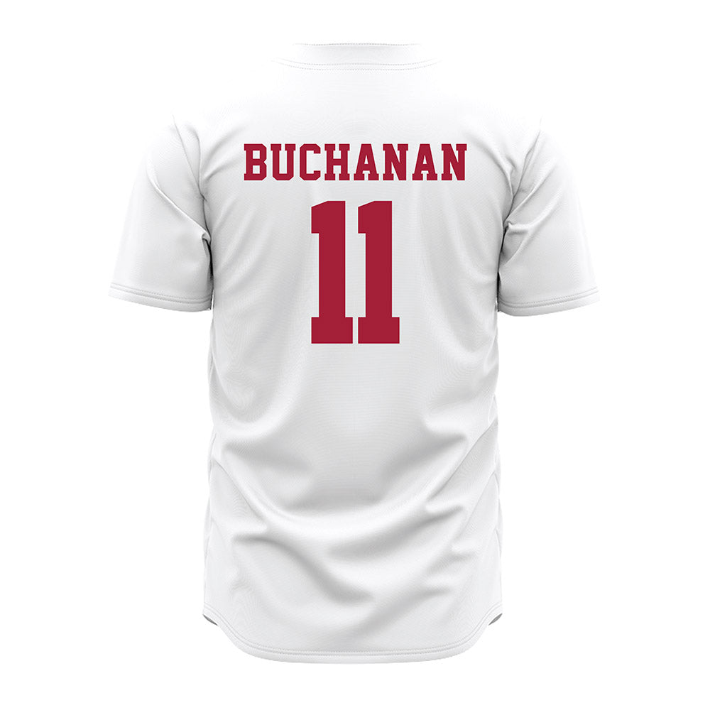 Alabama - NCAA Baseball : Coulson Buchanan - White Jersey-3