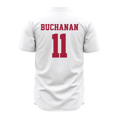 Alabama - NCAA Baseball : Coulson Buchanan - White Jersey-3