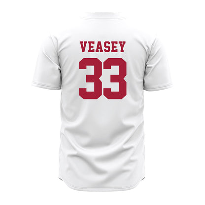 Alabama - NCAA Baseball : Ariston Veasey - White Jersey-2