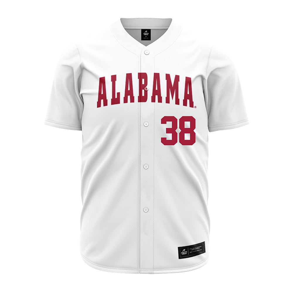 Alabama - NCAA Baseball : Zach Kittrell - White Jersey-0