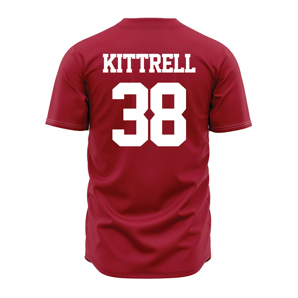 Alabama - NCAA Baseball : Zach Kittrell - Crimson Jersey-1