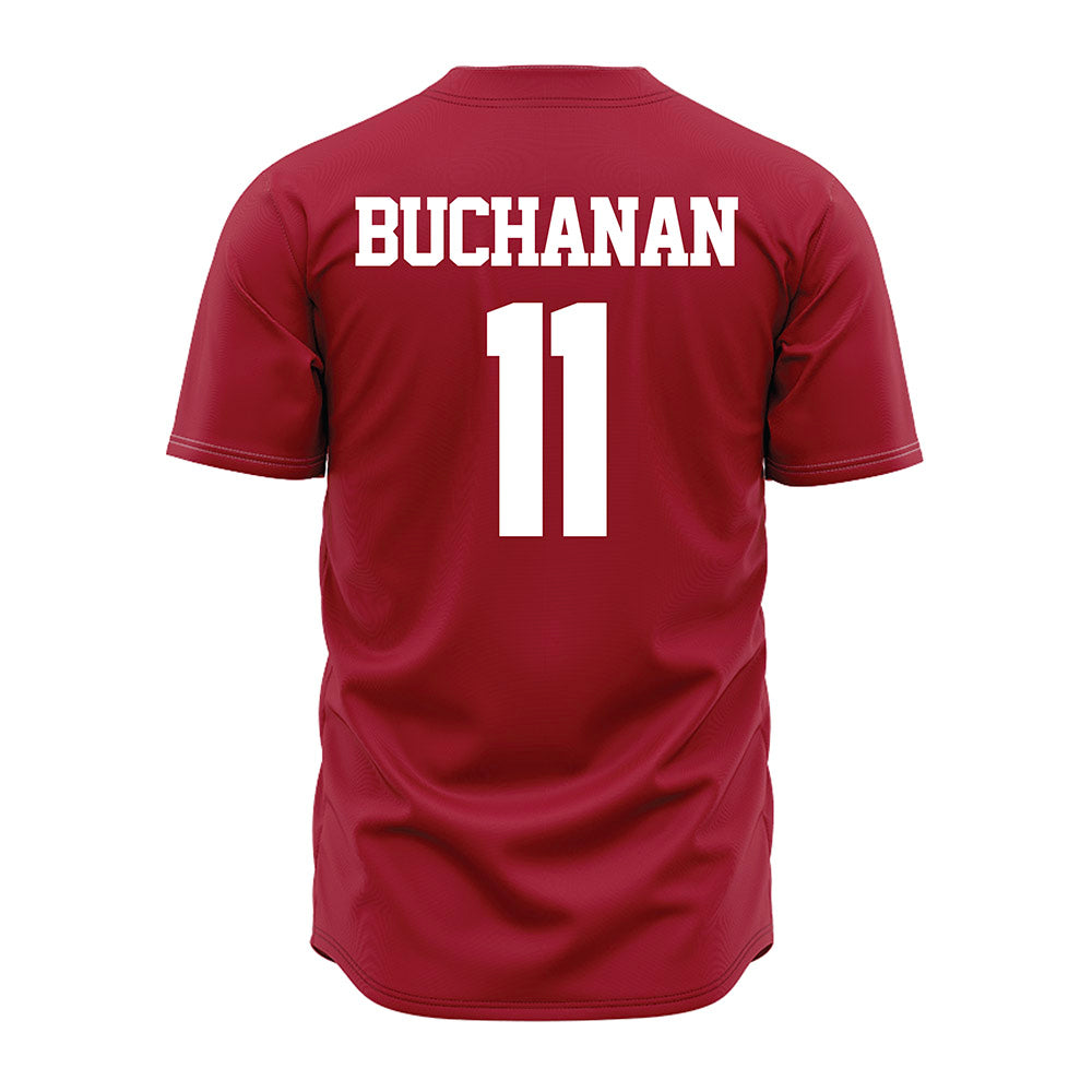 Alabama - NCAA Baseball : Coulson Buchanan - Crimson Jersey-1