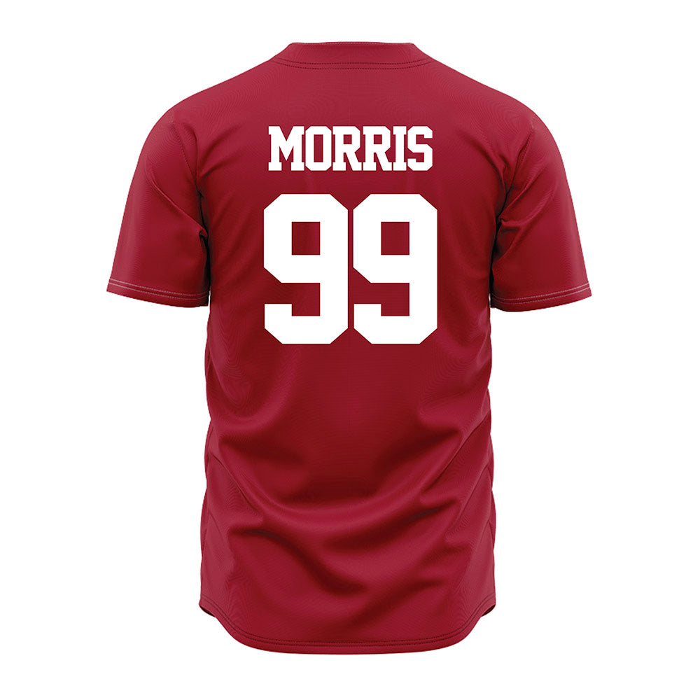 Alabama - NCAA Baseball : Austin Morris - Crimson Jersey-1