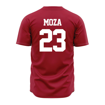 Alabama - NCAA Baseball : Aidan Moza - Crimson Jersey-1