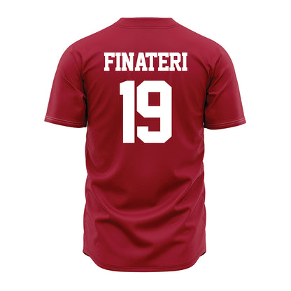 Alabama - NCAA Baseball : Aeden Finateri - Crimson Jersey-1