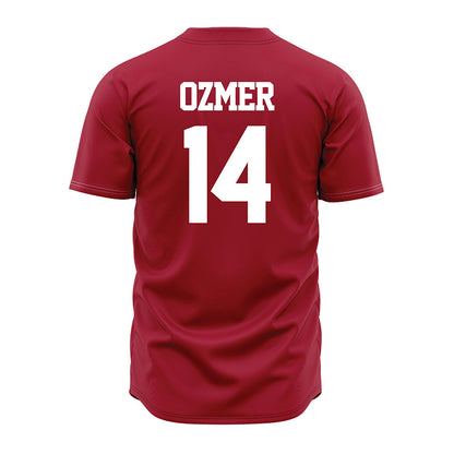 Alabama - NCAA Baseball : Carson Ozmer - Crimson Jersey-1