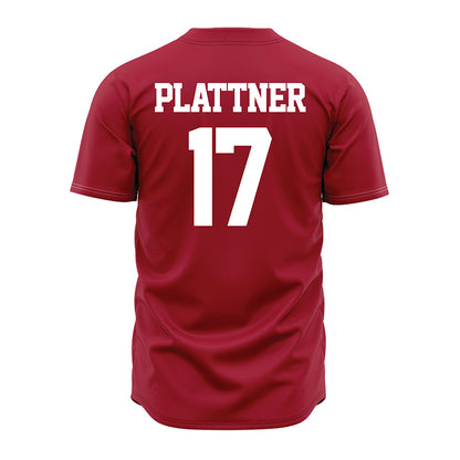 Alabama - NCAA Baseball : Will Plattner - Crimson Jersey-1