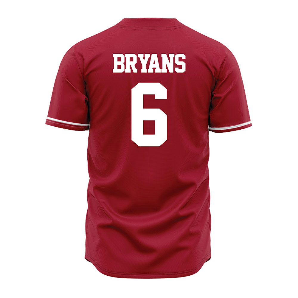 Alabama - NCAA Baseball : Beau Bryans - Cardinal Jersey-2