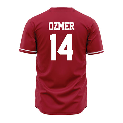 Alabama - NCAA Baseball : Carson Ozmer - Cardinal Jersey-3