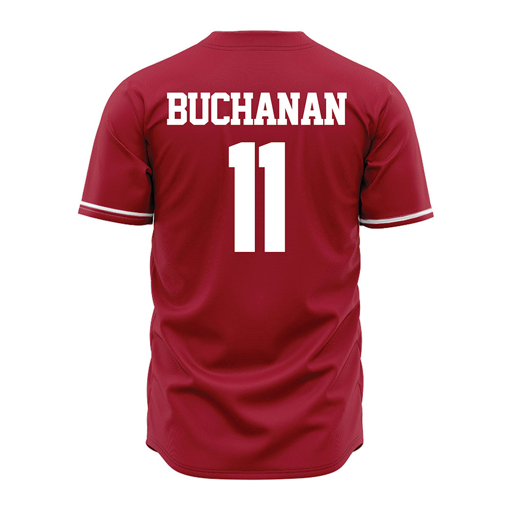 Alabama - NCAA Baseball : Coulson Buchanan - Cardinal Jersey-2