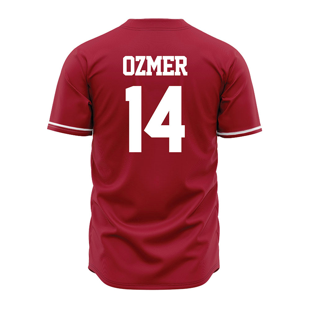 Alabama - NCAA Baseball : Carson Ozmer - Cardinal Jersey-2