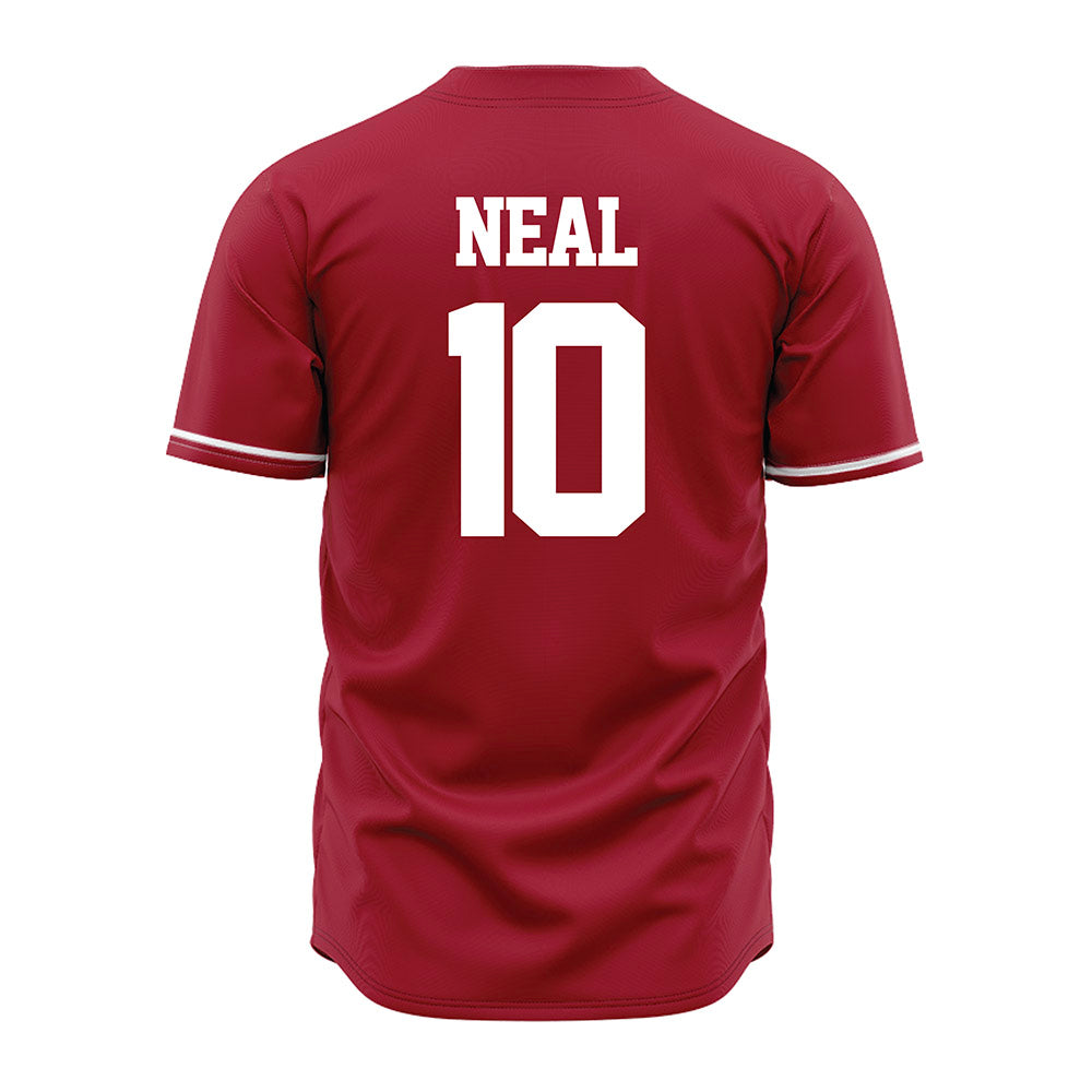 Alabama - NCAA Baseball : Brady Neal - Cardinal Jersey-3