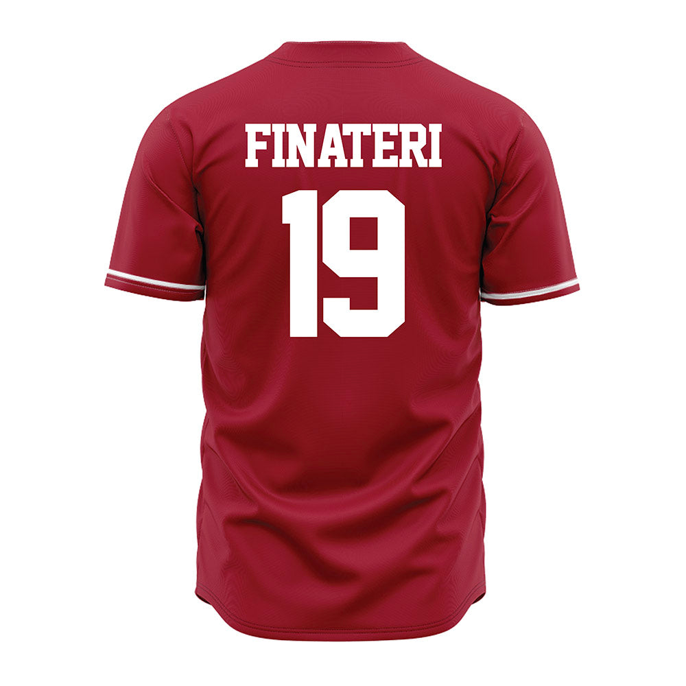 Alabama - NCAA Baseball : Aeden Finateri - Cardinal Jersey-3