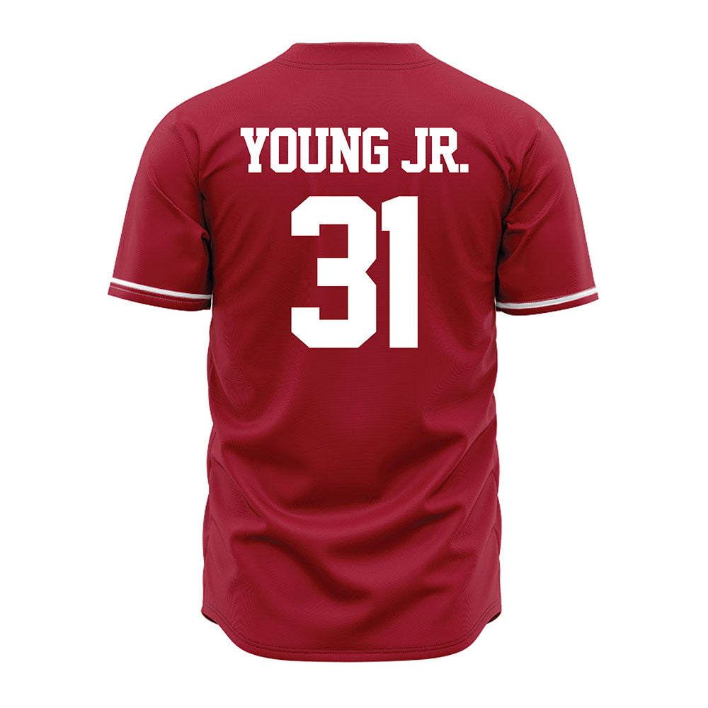 Alabama - NCAA Baseball : Jon Young Jr. - Cardinal Jersey-3