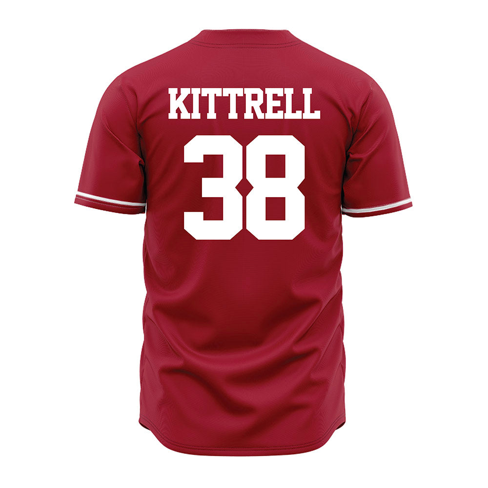 Alabama - NCAA Baseball : Zach Kittrell - Cardinal Jersey-2
