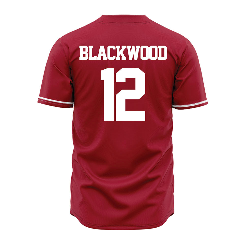 Alabama - NCAA Baseball : JT Blackwood - Cardinal Jersey-2