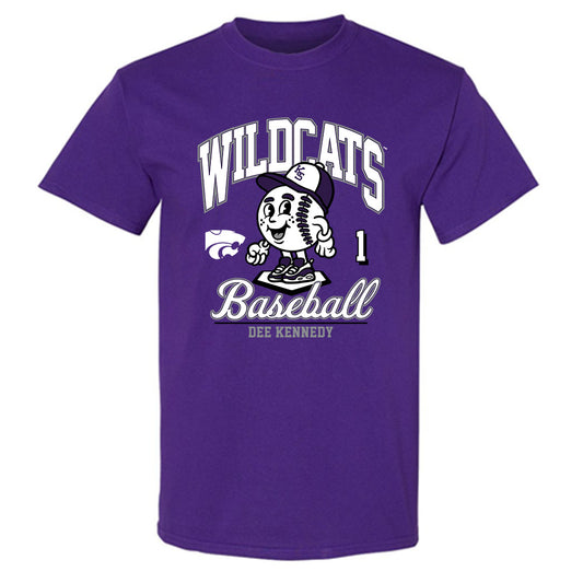 Kansas State - NCAA Baseball : Dee Kennedy - Fashion Shersey T-Shirt-0