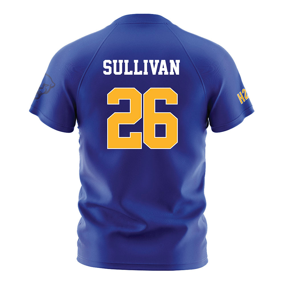 Pittsburgh - NCAA Men's Soccer : Michael Sullivan - Blue Soccer Jersey