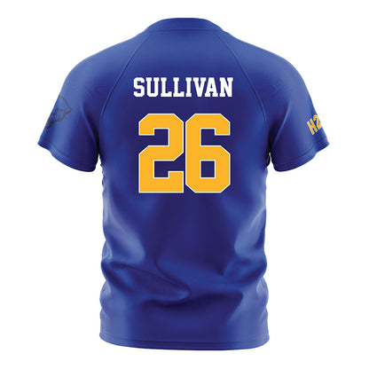 Pittsburgh - NCAA Men's Soccer : Michael Sullivan - Blue Soccer Jersey