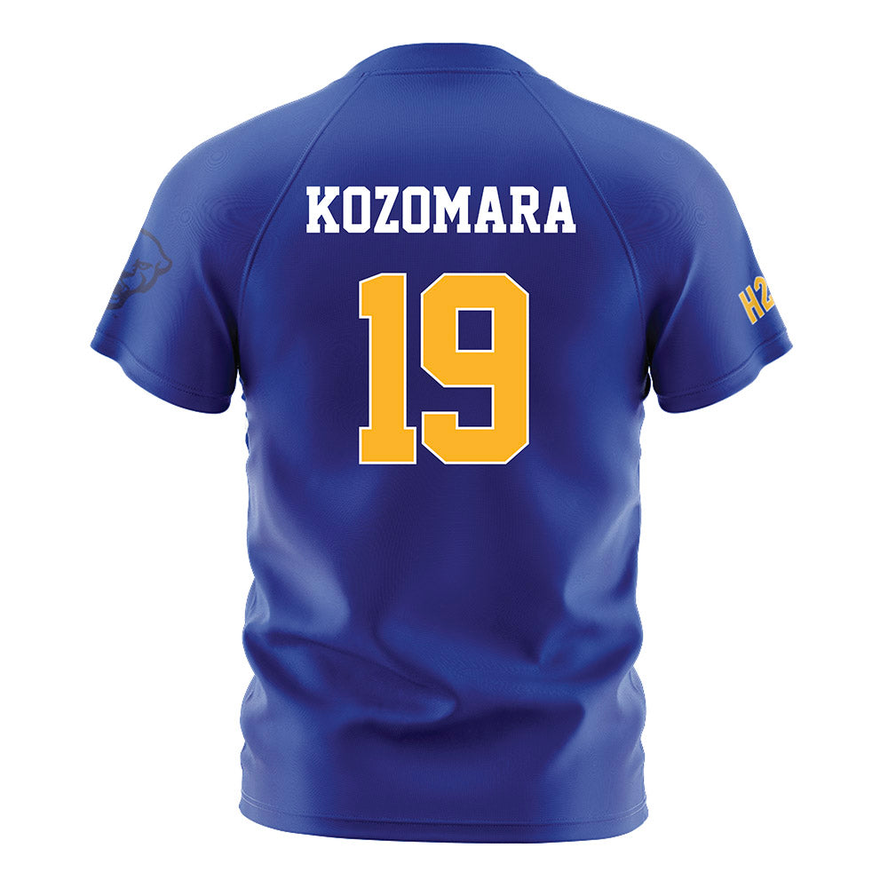 Pittsburgh - NCAA Men's Soccer : Luka Kozomara - Blue Soccer Jersey